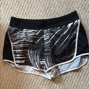 Stylish Black and White Women's Shorts
